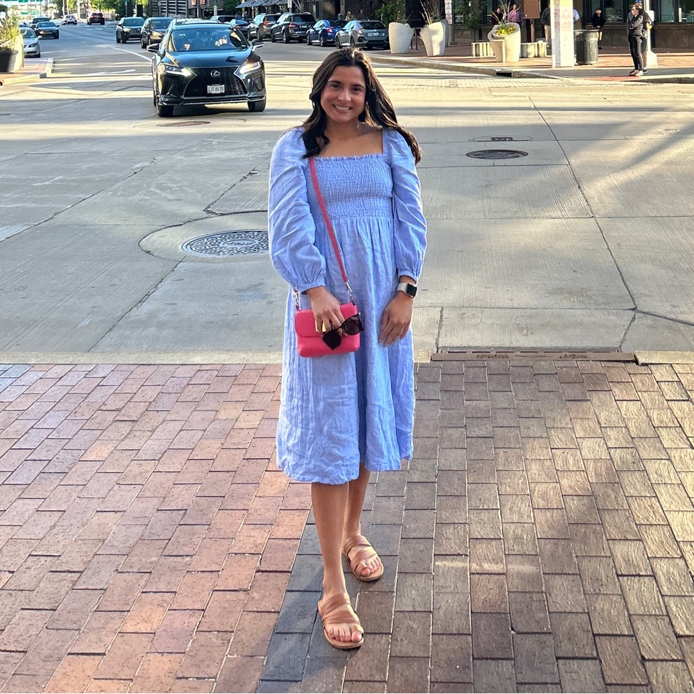 J Crew linen dress